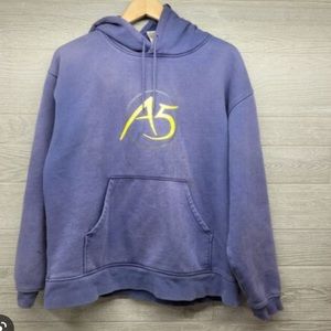 The North Face A5 Series Blue Logo Hoodie